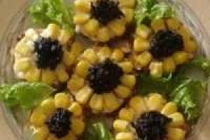 Мясная закуска «Подсолнушки»