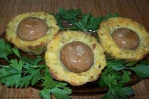 Картофельные кексы 