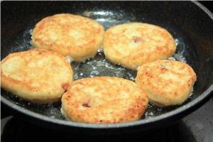 Сырники с начинкой