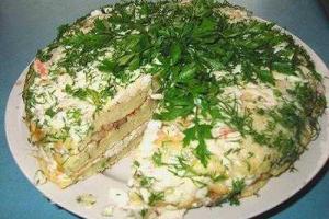 Закусочный торт