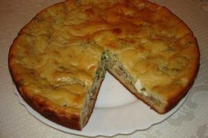 Рыбный пирог