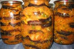 Баклажаны на зиму