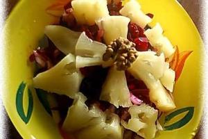 Салат из свеклы
