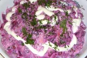 Салат из сельди