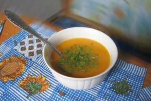 Бульон из моркови