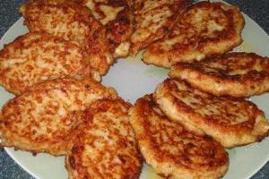 Котлеты с рисом и овощами