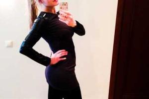 Беременность Асмус никак не повлияла на ее фигуру