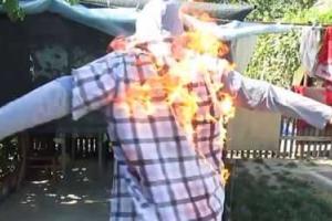 У молодежи появилось новое развлечение – поджигать себя и шокировать людей