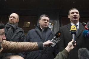 Переговоры между Кличко и Януковичем закончились безрезультатно