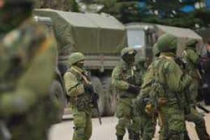 "Самооборона Крыма" захватила и заблокировала военный госпиталь в Симферополе