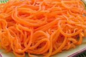 Морковь по-корейски