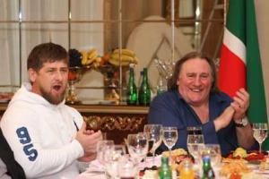Кадыров назвал Депардье большим другом чеченского народа