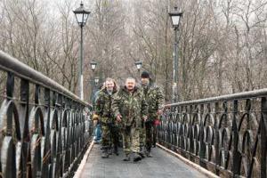 Коломыяне отреставрировали Мост влюбленных в Киеве