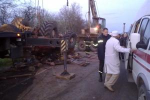 Спасатели деблокировали из трактора двух людей на Херсонщине