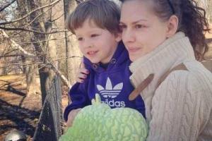 Лянка Грыу показала сынишку
