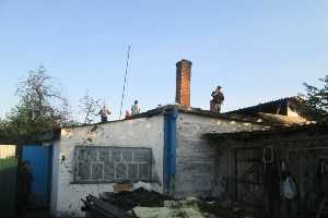 Ровенская область: пожарные ликвидировали пожар, вызванный ударом молнии
