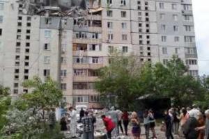 В Николаеве взорвался девятиэтажный дом 