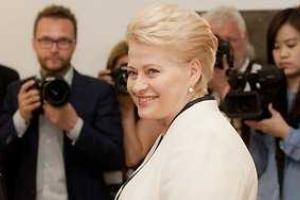 В Литве вновь избрали Грибаускайте