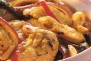 Курица с орехами кешью