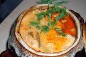 Мясное жаркое с фасолью