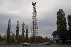 В Лисичанске "вежливые люди" пришли на телевышку
