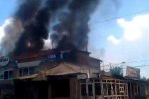 Детали боя в Славянске: горисполком цел, пострадала почта