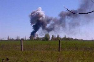 В Краматорске этой ночью в районе аэродрома идет бой