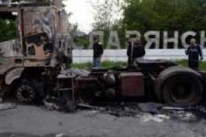 В Славянске боевики пытаются вырваться из окружения АТО
