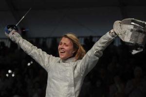 Ольга Харлан одержала пятую победу на Чемпионате Европы по фехтованию