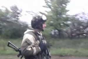 В Славянск приехали российские снайперы с бронебойными винтовками "Выхлоп" 