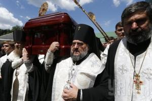 В Киеве похоронили митрополита Владимира