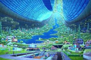 К концу столетия люди переселятся в орбитальные мегаполисы