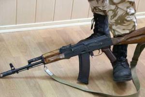 У жителя Волоновахского района правоохранители изъяли автомат Калашникова