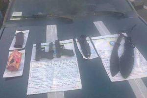 В Киевской области задержан водитель автомобиля, в котором везли оружие