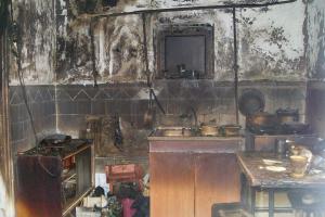 В пожаре на Харьковщине погибло три человека