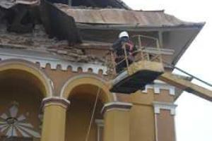 Старинный храм обрушился на Прикарпатье