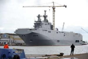 Российских моряков не пускают на борт французского "Мистраля"