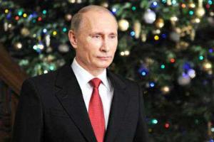 Путин поздравил Обаму и Меркель с Новым годом