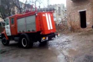 Во время ликвидации пожара в г. Ровно спасли четырех бездомных