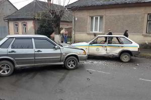 На Закарпатье милицейский служебный автомобиль попал в ДТП