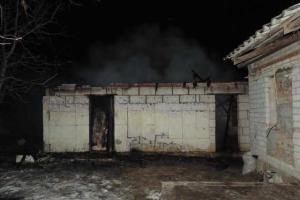 В результате пожара в частном доме на Киевщине погиб мужчина