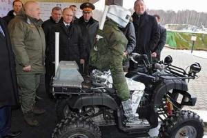 В России показали боевого робота-аватара в действии