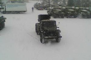В Луганске обнаружена военная база боевиков: «Грады» стоят рядом с путинским «гумконвоем»