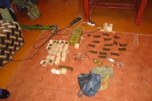 В Красном Лимане задержан местный житель с арсеналом оружия