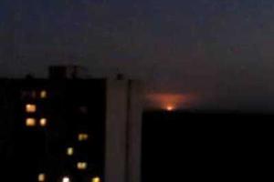 Возле Новотошковки горит газопровод