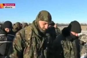 Канал Кремля показал украинских пленных в Дебальцево