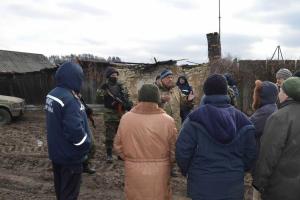 Во время приезда Г.Москаля село Крымское обстреляли из «Градов», ранения получили двое военных