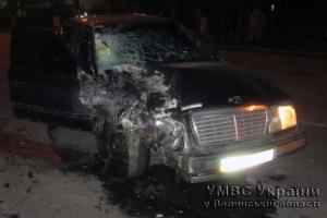 В Луцке в результате наезда автомобиля погиб пешеход