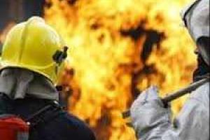 В Киевской области на территории завода "Новопак СВ" сгорело 300 рулонов полистирола