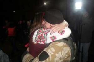 В Одессе встреча бойцов АТО завершилась предложением руки и сердца